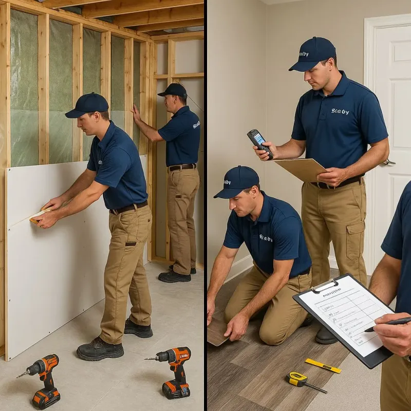 Repairs and Reconstruction process in Escatawpa, MS